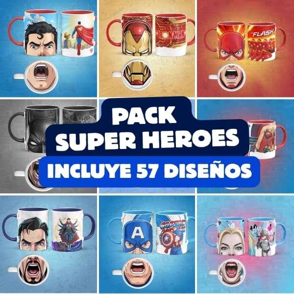 Pack Super Heroes